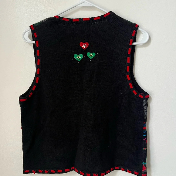 Vintage Designers Studios Holiday Vest - Picture 3 of 5